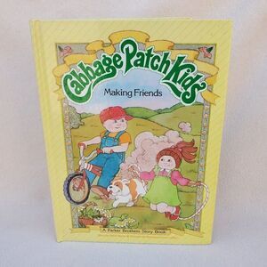 Cabbage Patch Kids Making Friends hardback book